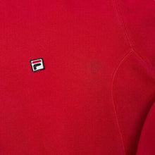 Load image into Gallery viewer, Early 00&#39;s FILA Classic Embroidered Mini Patch Logo Crewneck Sweatshirt
