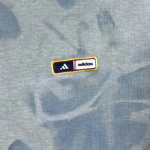 Load image into Gallery viewer, Early 00&#39;s ADIDAS Classic Embroidered Mini Logo Blue Tie Dye Crewneck Sweatshirt
