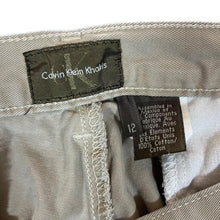 Load image into Gallery viewer, Vintage CALVIN KLEIN KHAKIS Classic Beige Straight Leg Chino Trousers
