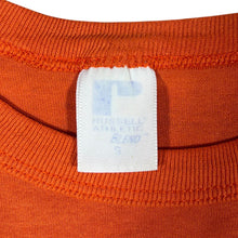 Load image into Gallery viewer, Vintage Russell Athletic LIONS College Spellout Graphic Orange T-Shirt
