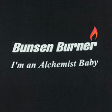 Load image into Gallery viewer, Vintage I&#39;M AN ALCHEMIST BABY &quot;I Can Turn Heavy Metal Into Gold&quot; Science Novelty Spellout Graphic T-Shirt
