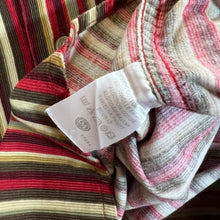 Load image into Gallery viewer, Vintage ANGELO LITRICO C&amp;A Multi Striped Corduroy Cord Long Sleeve Button-Up Shirt
