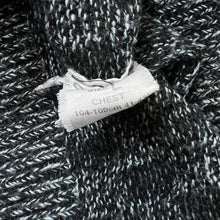 Load image into Gallery viewer, Vintage Savatini Classic Crosshatch Acrylic Knit V-Neck Sweater Jumper
