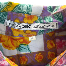 Load image into Gallery viewer, Vintage 90's EK Floral Patterned Viscose Cotton Cowboy Western Long Sleeve Shirt
