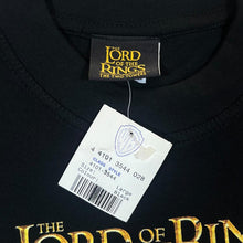 Load image into Gallery viewer, Vintage The Lord Of The Rings &quot;The Two Towers&quot; Fantasy Movie Graphic Black T-Shirt
