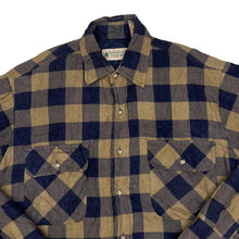 Load image into Gallery viewer, Vintage NORTHWEST TERRITORY Lumberjack Plaid Check Lightly Padded Flannel Over Shirt
