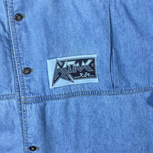 Load image into Gallery viewer, Vintage Eagle Active Life Cowboy Western Blue Denim Cotton Long Sleeve Shirt
