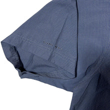 Load image into Gallery viewer, Vintage Columbia Sportswear GRT Blue-Grey Check Utility Hiking Short Sleeve Shirt
