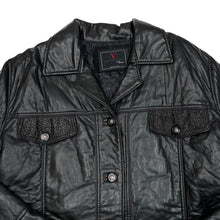 Load image into Gallery viewer, Vintage 90’s VINCENT &amp; CO Alta Moda Genuine Real Leather Jacket
