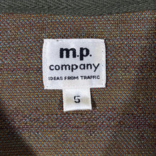 Load image into Gallery viewer, Vintage M.P. Company Crazy Abstract Patterned Polyester Acrylic Long Sleeve Polo Shirt
