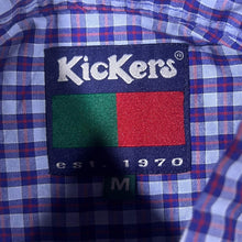 Load image into Gallery viewer, Vintage Kickers Classic Plaid Check Button-Down Long Sleeve Shirt
