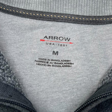 Load image into Gallery viewer, ARROW Classic Basic Blank Essential 1/4 Zip Pullover Sweatshirt
