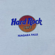 Load image into Gallery viewer, Vintage 90's Hard Rock Cafe "Niagara Falls" Souvenir Logo Graphic White T-Shirt
