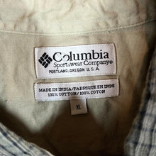 Load image into Gallery viewer, Vintage COLUMBIA Grey Mix Check Cotton Long Sleeve Button-Up Shirt

