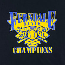 Load image into Gallery viewer, FERNDALE STATE CHAMPIONS &quot;Cal Ripken&quot; Baseball Sports Graphic Black T-Shirt

