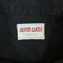 Load image into Gallery viewer, Vintage Berto Lucci Embroidered Western Style Cotton Long Sleeve Shirt
