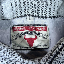 Load image into Gallery viewer, Vintage 90&#39;s American Trade Blue-Grey Black Check Long Sleeve Flannel Shirt
