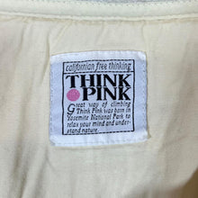 Load image into Gallery viewer, Vintage THINK PINK Checked Patterned 1/4 Zip Pullover Towelling Fleece Sweatshirt
