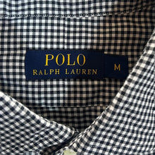 Load image into Gallery viewer, POLO RALPH LAUREN Classic Black White Check Long Sleeve Cotton Shirt
