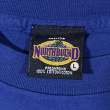 Load image into Gallery viewer, Vintage Northbound "Port Dover Fishfest" Canada Souvenir Graphic Blue Cotton T-Shirt
