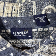 Load image into Gallery viewer, Vintage Stanley Crazy Abstract Patterned Long Sleeve Cotton Flannel Shirt
