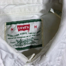 Load image into Gallery viewer, Vintage 90's Levi's Red Tab White Cotton Denim Long Sleeve Shirt
