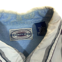 Load image into Gallery viewer, Vintage 90&#39;s County Seat Multi Striped Long Sleeve Cotton Button-Up Shirt
