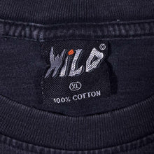 Load image into Gallery viewer, Vintage WILD Gothic Fantasy Sword Grim Reaper Skeleton Graphic Black T-Shirt
