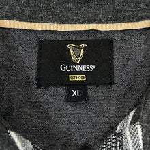 Load image into Gallery viewer, Early 00&#39;s GUINNESS Classic Striped Embroidered Mini Logo Short Sleeve Polo Shirt
