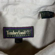 Load image into Gallery viewer, Vintage Timberland Weathergear Beige Cream Long Sleeve Button-Down Cotton Shirt
