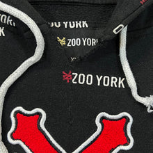 Load image into Gallery viewer, ZOO YORK Embroidered Chenille Logo All-Over Print Skater Pullover Hoodie
