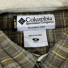 Load image into Gallery viewer, COLUMBIA SPORTSWEAR Plaid Check Polyester Long Sleeve Outdoor Flannel Shirt
