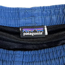 Load image into Gallery viewer, PATAGONIA Classic Mini Patch Logo Blue Mesh Lined Board Shorts
