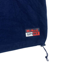 Load image into Gallery viewer, Vintage MCNEAL SPORT Colour Block Navy Blue Red 1/4 Zip Fleece Sweatshirt
