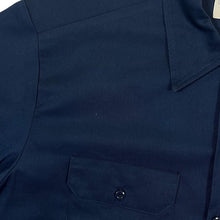 Load image into Gallery viewer, Dickies Classic Navy Blue Polyester Cotton Skater Short Sleeve Work Shirt
