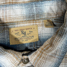 Load image into Gallery viewer, Vintage Red Head Ranch Multi Plaid Check Long Sleeve Cotton Flannel Shirt
