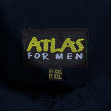 Load image into Gallery viewer, Atlas For Men Cowboy Western Rodeo Graphic Black Cotton Long Sleeve Shirt
