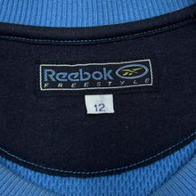 Load image into Gallery viewer, Vintage REEBOK FREESTYLE Embroidered Big Logo Spellout Waffle Textured T-Shirt
