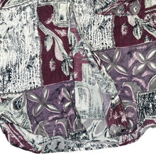 Load image into Gallery viewer, Vintage 90's CLASSIC SILK COLLECTION Crazy Abstract Patterned Short Sleeve Silk Shirt
