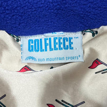 Load image into Gallery viewer, Vintage 90&#39;s GOLFLEECE Embroidered Mini Logo 1/4 Popper Button Pullover Fleece Sweatshirt
