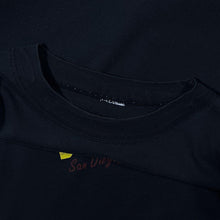 Load image into Gallery viewer, Vintage Stars &amp; Stripes "America's Cup Defense Team" Graphic Black T-Shirt
