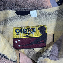 Load image into Gallery viewer, Vintage 90&#39;s Cadre Crazy Abstract Festival Patterned Long Sleeve Shirt
