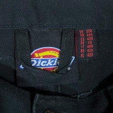 Load image into Gallery viewer, DICKIES Classic Black Cotton Workwear Skater Carpenter Pants Trousers
