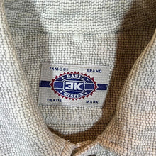 Load image into Gallery viewer, Vintage 90&#39;s EK Basic System Light Grey Button Long Sleeve Shirt
