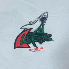 Load image into Gallery viewer, Vintage Lifeforms (1995) POOL SHARK Cancun Mexico Souvenir Graphic Single Stitch T-Shirt
