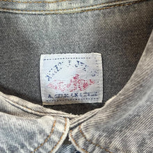 Load image into Gallery viewer, Vintage Arizona Jeans Cowboy Western Washed Grey Denim Long Sleeve Shirt
