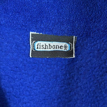 Load image into Gallery viewer, Vintage FISHBONE Embroidered Big Spellout Hip Hop Y2K 1/4 Zip Collared Fleece Sweatshirt
