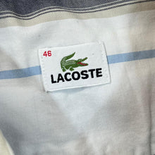 Load image into Gallery viewer, Vintage LACOSTE Embroidered Mini Logo Multi Striped Short Sleeve Button-Up Shirt
