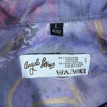 Load image into Gallery viewer, Vintage Angelo Litrico Crazy Abstract Patterned Long Sleeve Viscose Polyester Blend Shirt
