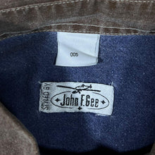 Load image into Gallery viewer, Vintage John F. Gee Cowboy Western Embroidered Long Sleeve Cotton Shirt
